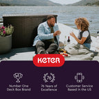 keter java 230 gal outdoor storage box for, view 11