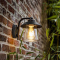 lutec outdoor indoor wall lantern, farmhouse barn wall, main product view
