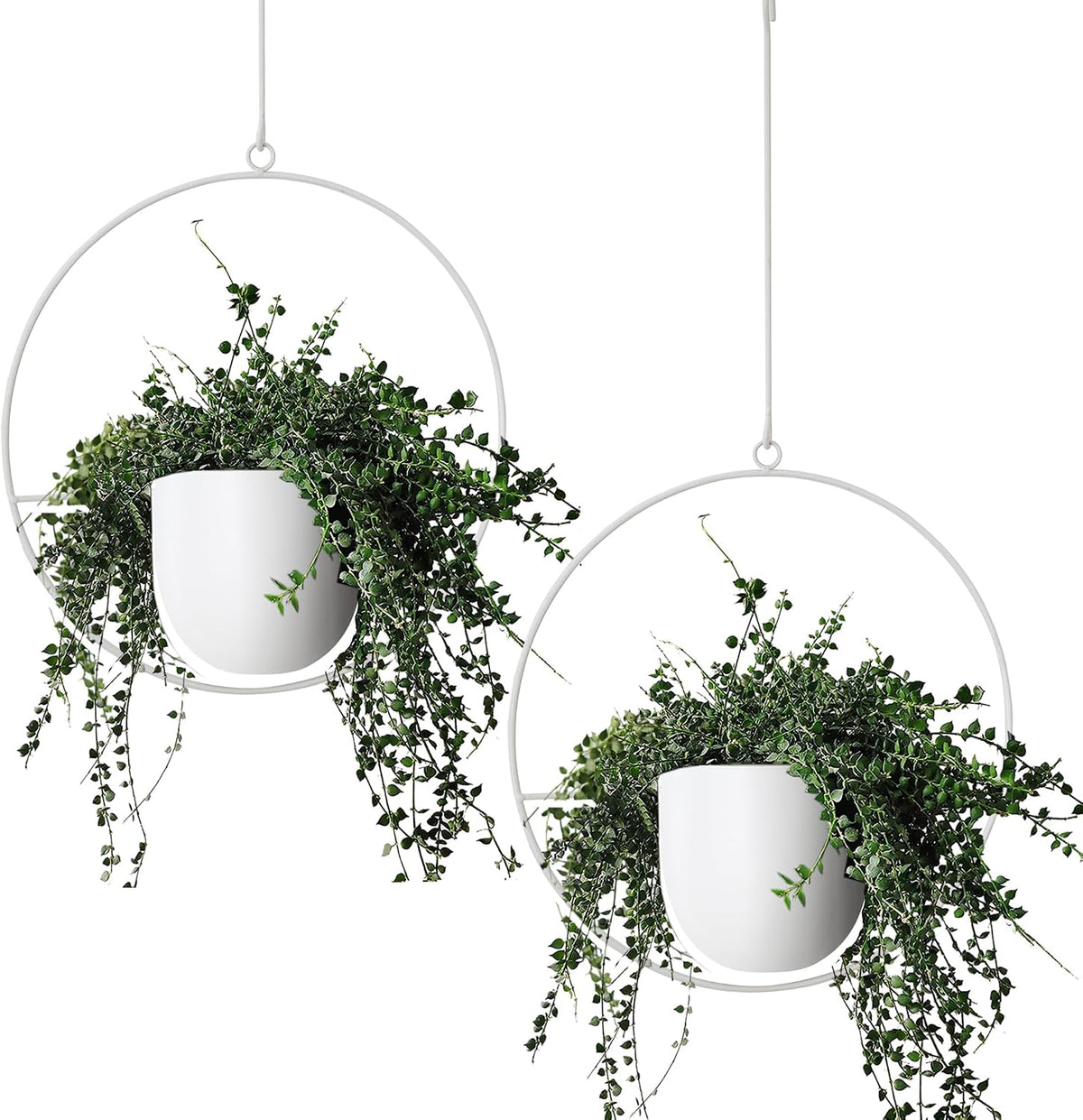 hanging planters for indoor outdoor plants modern metal, main product view