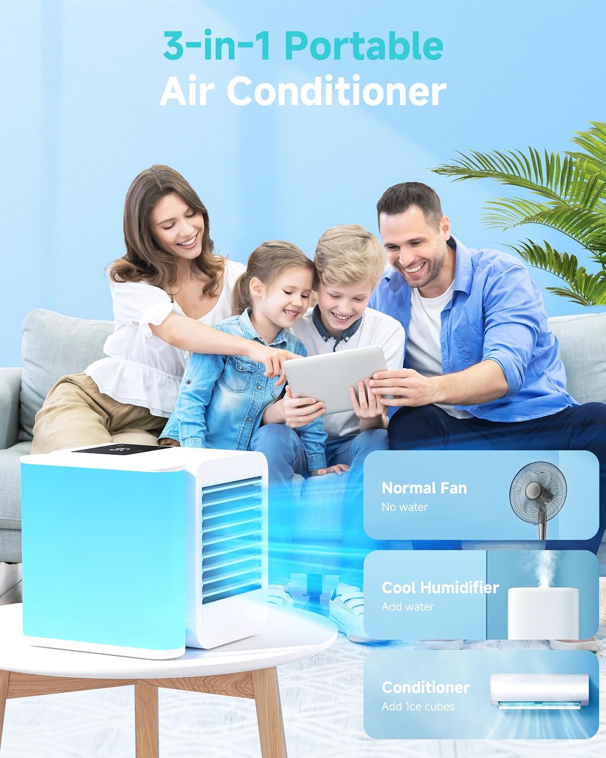 portable air conditioners fan: air conditioner, ac unit on a desk or shelf