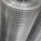 Hardware Cloth 1/4 inch 12" x 10 ft, Galvanized 23 Gauge Wire Mesh | Welded Wire Fence Roll For Chicken Coop Wire, Rabbit Cage Wire, Poultry and Animal Cage Netting Screen