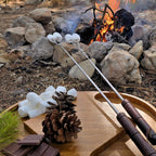 Smores Sticks For Fire Pit [Set Of 14] - Marshmallow Roasting Sticks For Campfire, Classic Smore Sticks - Hot Dog Sticks For Campfire - SUMPRI Campfire Sticks
