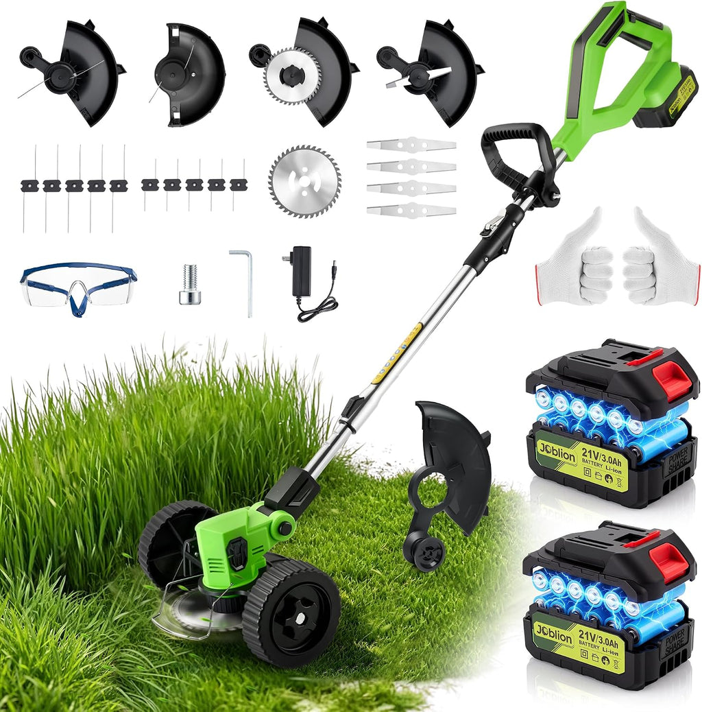 cordless weed wacker, 20000rpm battery powered weed eater, main product view