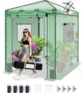 acepic 8x6 instant pop up greenhouses green/clear, main product view