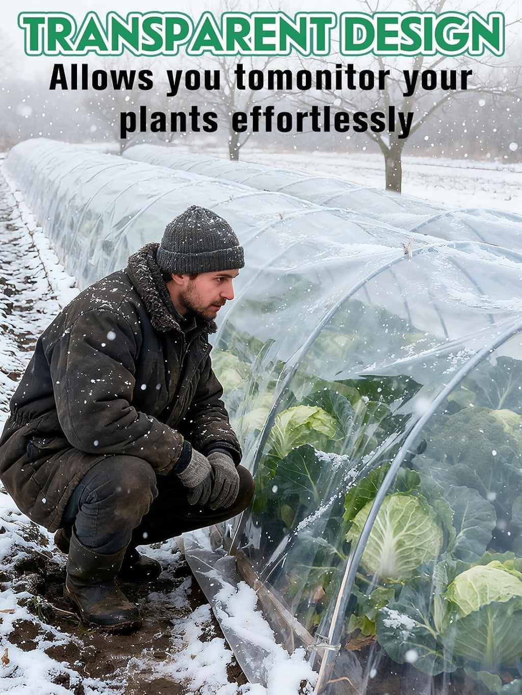 alphatool 10 x 30ft plant covers freeze protection on a desk or shelf