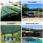 love story shade cloth for garden, 40% 20x30ft, package contents