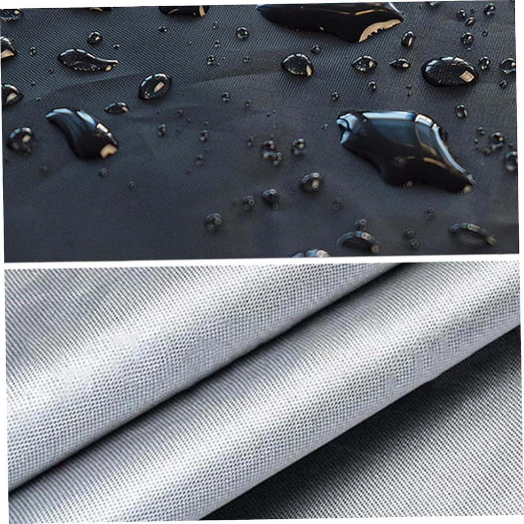 Swing Canopy Replacement 75x47 Inch Waterproof Sunproof Outdoor Swing Cover Replacement Patio Hammock Canopy Roof for Garden Chair Coffee