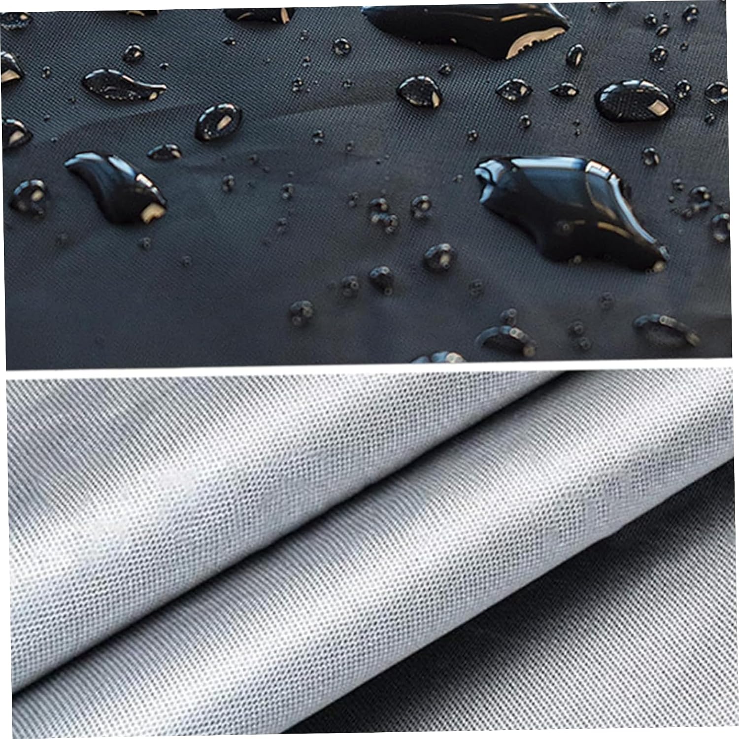 Swing Canopy Replacement 75x47 Inch Waterproof Sunproof Outdoor Swing Cover Replacement Patio Hammock Canopy Roof for Garden Chair Coffee