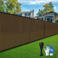 privacy fence screen,with gloves, 4x50ft heavy duty 220gsm, main product view