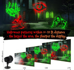 Halloween Projector Lights Outdoor - LED Rotating Skull & Ghost Projection Light, Waterproof Halloween Light Projector, Indoor/Outdoor Decor for Home, Yard, Party, Window & Wall