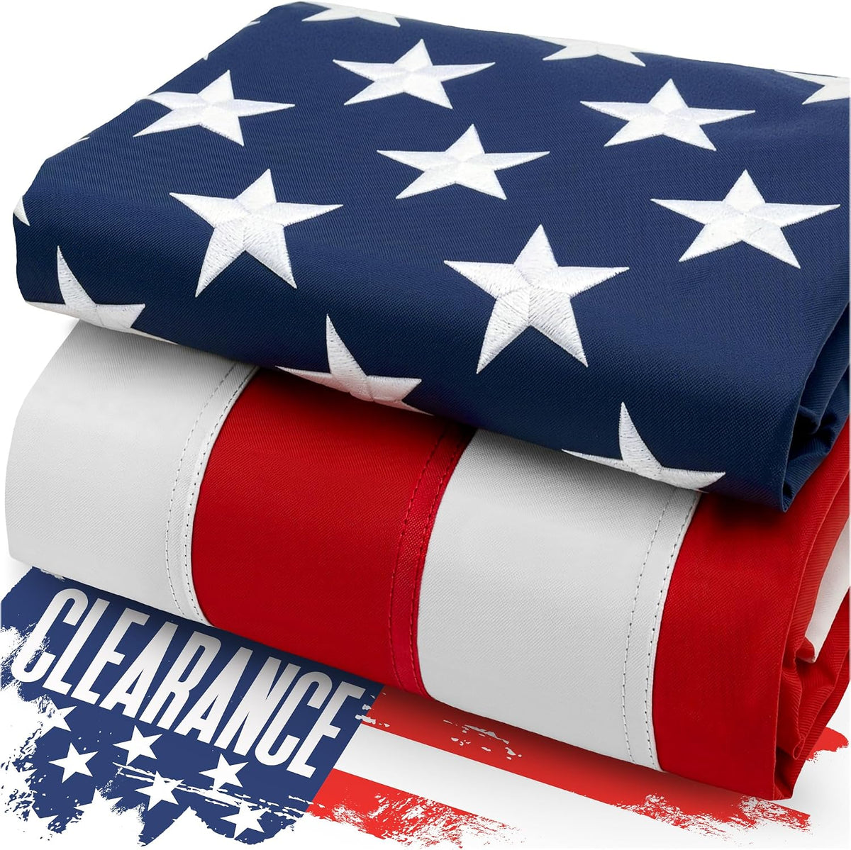 american flag - heavy-duty us flag - embroidered, main product view