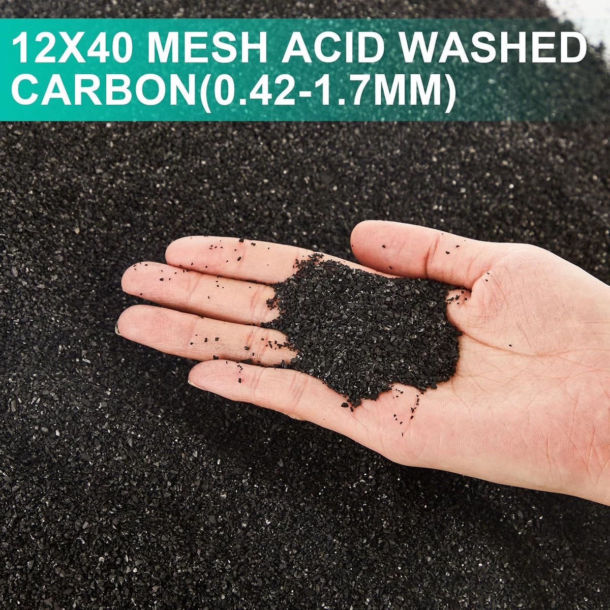 threlaco 10lbs activated charcoal powder bulk, 0.02 x shown in use