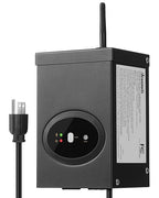 DEWENWILS Smart Low Voltage Landscape Transformer 120W, 120V AC to 12V AC for LED Landscape Lights, Outdoor Lighting, Waterproof, 1 Zone Control, Compatible with Alexa and Google Home, ETL Listed