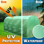 benefitusa cover canopy replacement for larger green house, close-up detail