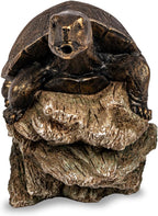 Aquascape Turtle On Log Spitter Fountain for Pond and Garden, 78371
