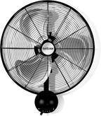 hurricane pro high velocity oscillating wall fan, 3, main product view