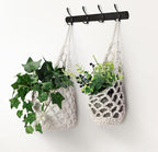 2 Packs Hanging Planters for Indoor Plants up to 6 in., Wall Plant Holder | Plant Hanger Indoor, Wall Planters for Indoor Plants, Hanging Plant (2PK, for 6 inch Pot)