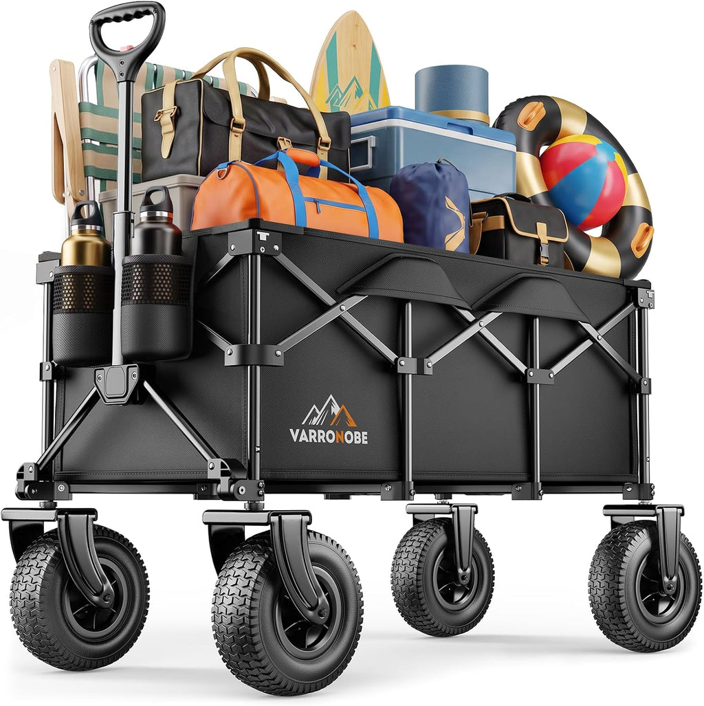 220l all-terrain heavy duty folding wagon with 10", main product view