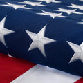 cotton american flag 3x5 ft for outside, tearproof, main product view