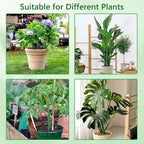 10 Pack Stackable Plant Supports Stakes, Sturdy Garden Trellis for Climbing & Vining Plants, Monstera, Pothos & Philodendron - Reusable Plant Stakes for Indoor & Outdoor Potted Plants