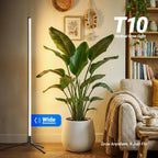 Barrina T10 Vertical Grow Light, 4FT 42W, Full Spectrum, High PPFD | Grow Lights for Indoor Plants, Standing Side Lighting to Plant Stand Flower and Tall Plants, Foot Switch with Tripod Base