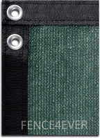 4'x50' 4ft tall 3rd gen olive green fence on a desk or shelf