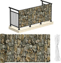 naimorui balcony privacy screen, 450 gsm pvc fence, main product view