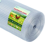 1/2'' 24'' X 50' Hardware Cloth, Chicken Wire Fencing Double Layer Hot Dip | Galvanized Wire Mesh Fence Chicken Rabbit Snake Cage Wire Fence Mesh Roll, for Chicken Coops, Fencing, Garden Protection