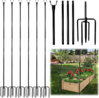 74 inch heavy duty metal garden netting support, main product view