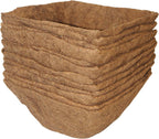 BestNest Bulk Buy of 12 Panacea 84168 Fitted Square Coco Liners, 14" L Each