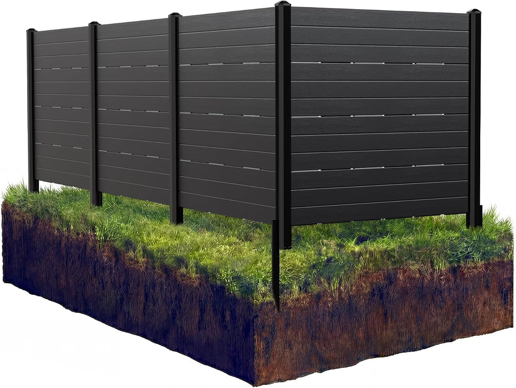 48''w x 45.4''h outdoor privacy screen with 4, main product view