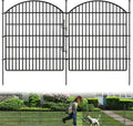 10 panels garden fence animal barrier with lock, main product view