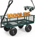 sekey steel garden cart, 1000 lb capacity, removable, main product view