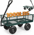 sekey steel garden cart, 1000 lb capacity, removable, main product view
