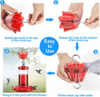 Hummingbird Feeder Ant Moats, 6 OZ x 2 Pack | Ant-Proof,Durable Ant Traps & Guards, Transparent Water Level, Easy to Install & Clean
