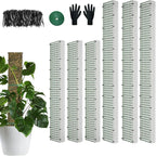 60"/40"/24" Metal Moss Pole, D Shape Sphagnum Moss Pole, Moss Poles for Climbing Plants, Monstera, Indoor Climbing Plants (3 Each of 40" 24")