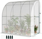 outsunny 7' x 4' x 7' outdoor lean, main product view