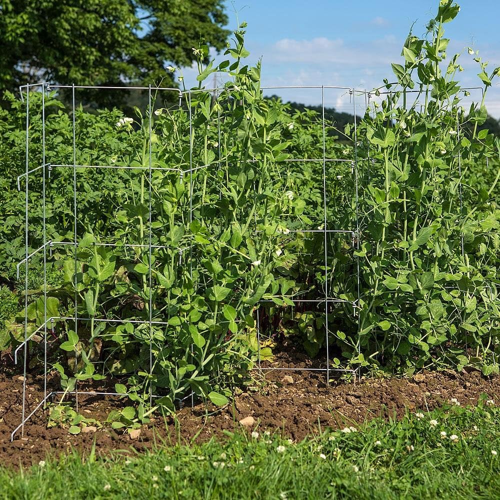 h & e associates pea fence straw bale, main product view