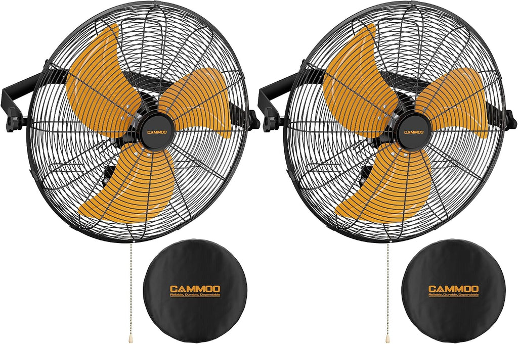 cammoo 18 inch wall mount fan with 600d, main product view