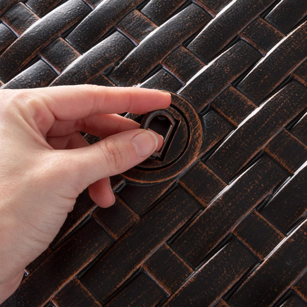 fire sense 62373 florence woven aluminum convertible gas, package contents
