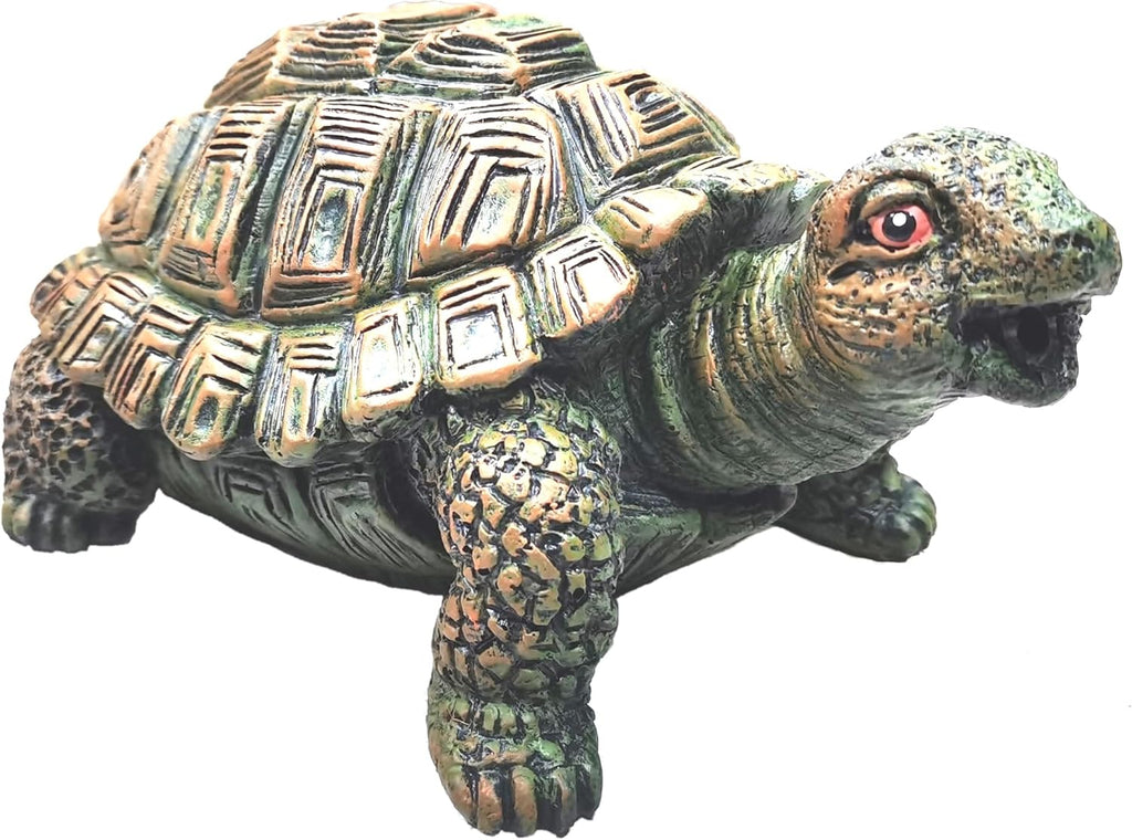 Handmade Turtle Pond Spitter - Resin Water Aerator for Garden & Koi Ponds