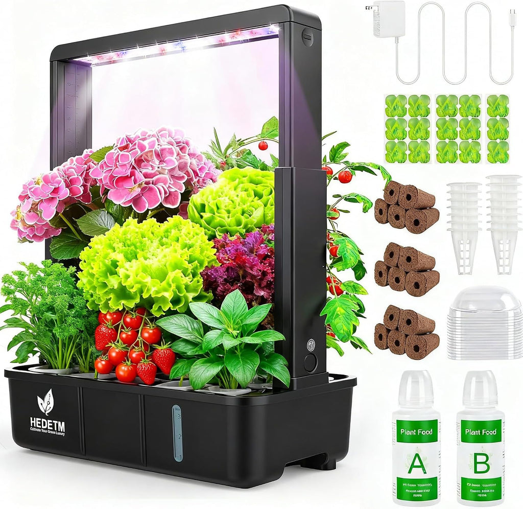 15 pods hydroponics growing system indoor garden with, main product view