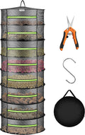 vivosun 8-layer mesh drying rack hanging design with, main product view