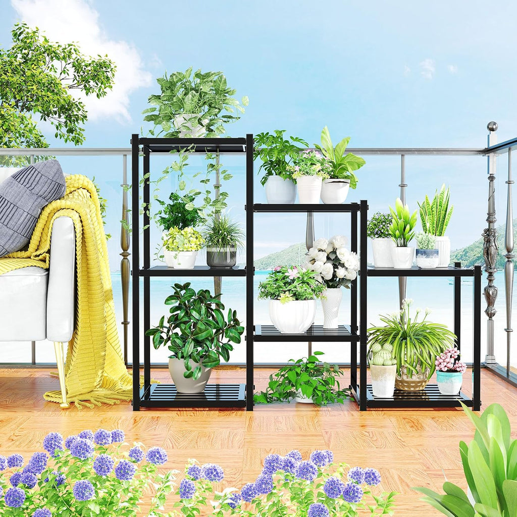 simple trending plant stand indoor outdoor, heavy duty, close-up detail