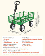 vevor 900 lbs steel garden cart, 2 in on a desk or shelf
