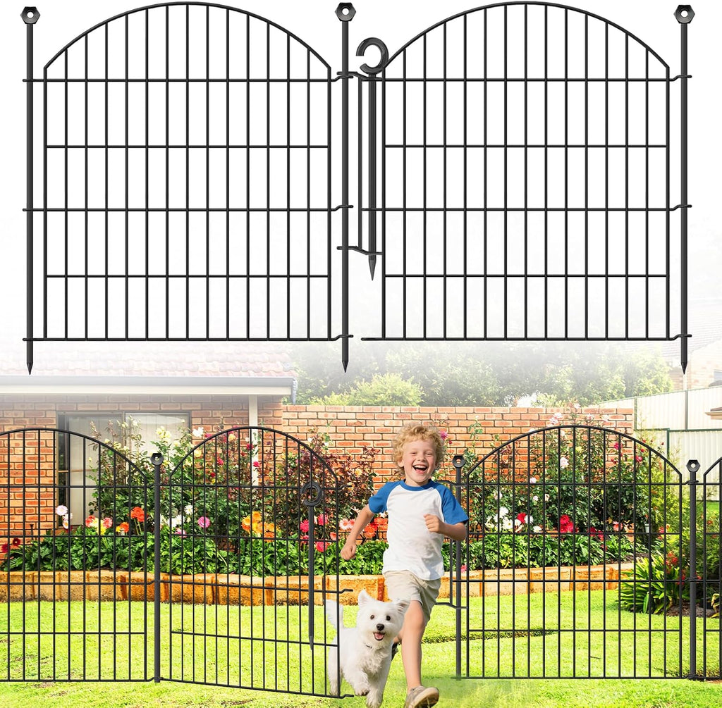 decorative garden fence, 32in (h) x 12ft(l) no, main product view