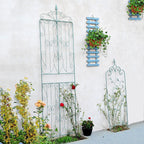 sungmor 2 pack large garden trellis, 92.5 inch, side view