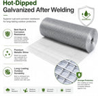 Hardware Cloth 1/2 in. x 4 ft. x 100 ft. 19-Gauge | Wire Mesh Roll, Chicken Wire Fencing, Gopher Wire, Garden Fencing, Chicken Wire Fence Roll, Tree Guard