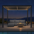 purple leaf 92ks louvered pergola 8' x 10', main product view