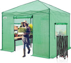 eagle peak 10x10 portable walk-in greenhouse, pop-up indoor, main product view
